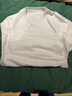 拇指白小T李乃文同款二代長(cháng)袖T恤男秋季純棉純色百搭打底衫 皓白 2XL 曬單實(shí)拍圖