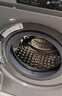 海爾（Haier）滾筒洗衣機超越4.0家用帶烘干10公斤全自動(dòng)洗烘一體機國家補貼20%一級能效變頻除螨除菌以舊換新 25款洗烘【烘干即穿|蒸汽除菌|仿手搓洗】506H 咨詢(xún)客服更優(yōu)惠 曬單實(shí)拍圖