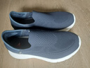 足力健老人鞋中老年一腳蹬爸媽鞋休閑網(wǎng)面散步爸爸鞋25317033J 休閑藍-男 42 曬單實(shí)拍圖