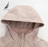 諾帝卡（NAUTICA）【商場(chǎng)同款】女裝秋冬新款舒適保暖防輕濺水三合一外套女43JM03 粉紅6NC XL 曬單實(shí)拍圖
