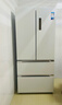 美的（Midea）508升法式多門(mén)四開(kāi)門(mén)一級能效雙系統雙循環(huán)除菌凈味國家補貼20%家用冰箱大容量BCD-508WTPZM(E)白 曬單實(shí)拍圖