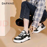 達芙妮（DAPHNE）官方板鞋女鞋子2024春季新款百搭運動(dòng)休閑鞋JL 熊貓黑 36 曬單實(shí)拍圖