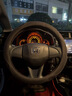 愛(ài)車(chē)屋（ICAROOM）意大利麂皮絨汽車(chē)方向盤(pán)套冬季通用把套防滑翻毛皮寶馬奔馳奧迪 【超跑級卓越手感】深灰色-O型 曬單實(shí)拍圖