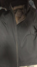 羅蒙[兔毛綿羊毛]派克服棉衣男士秋冬季加厚商務(wù)休閑連帽夾克棉襖外套 曬單實(shí)拍圖