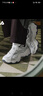 斐樂(lè )（FILA）官方女鞋魚(yú)刺4代老爹鞋運動(dòng)鞋2025春季新款增高鞋休閑鞋 雪白/月巖灰-SL 38 曬單實(shí)拍圖