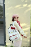 凱蒂貓（hellokitty）書(shū)包初高中生女大學(xué)生背包高顏值初中生大容量7-9年級雙肩包 發(fā)順豐【HelloKitty正版】皮革卡通白 曬單實(shí)拍圖