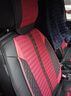 歐瑪奴 汽車(chē)座套四季通用汽車(chē)坐墊全包圍皮亞麻座椅套適用于 豪華版紅色 大眾速騰邁騰途觀(guān)/L朗逸捷達寶來(lái)凌渡帕薩特朗行蔚領(lǐng) 曬單實(shí)拍圖