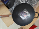 神田日本窒化家用鐵鍋老式無涂層物理不粘鍋中式精鐵炒鍋炒菜鍋煎鍋 鉆石紋有鍋耳（含鍋蓋） 33cm 曬單實(shí)拍圖