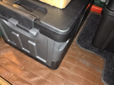 隨途后備箱收納箱車(chē)載儲物箱車(chē)用收納盒后備箱戶(hù)外露營(yíng)整理箱汽車(chē)用品 平蓋款【黑灰色】小號35L 曬單實(shí)拍圖