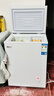 志高（CHIGO）小冰柜家用冷凍小型一級節能省電迷你臥式冷藏保鮮儲母乳冷柜 【一級能效 全國聯(lián)?！?106L 單溫單門(mén) 曬單實(shí)拍圖