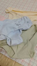 珠蒂曼4條裝純棉女士?jì)妊澊蟠a透氣舒適小清新韓版中腰提臀三角褲頭女 1543淡藍+淡粉+米黃+淡綠 4條 2XL （建議136-155斤） 曬單實(shí)拍圖