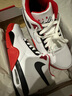 耐克男子輕便運動(dòng)鞋冬季緩震經(jīng)典時(shí)尚NIKE FLIGHT LEGACY BQ4212 100白/黑-大學(xué)紅 42.5 曬單實(shí)拍圖