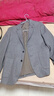 紅豆【含羊毛】西服男士春秋季休閑商務(wù)中青年單西裝外套上衣爸爸工裝 曬單實(shí)拍圖