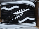 VANS范斯官方 Sk8-Hi黑色高幫男鞋女鞋職業(yè)滑板鞋滑板初學(xué)者 黑色 41 曬單實(shí)拍圖
