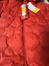 巴拉巴拉兒童輕薄羽絨服嬰兒寶寶連體衣2025冬裝新款男童女童造型可愛(ài)趣味 紅色糖葫蘆-白鴨絨 100 cm-充絨量53g 曬單實(shí)拍圖