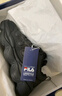 斐樂(lè )（FILA）官方女鞋豌豆加絨鞋老爹鞋2025冬季新款休閑厚底運動(dòng)鞋 黑-BK 37.5 曬單實(shí)拍圖