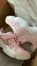特步（XTEP）童鞋女童貓咪裝飾休閑鞋小童網(wǎng)孔魔術(shù)貼運動(dòng)鞋 雪糕粉/煙霧粉 31 曬單實(shí)拍圖