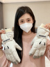 目丸卡通滑雪手套女冬季2025新款五指可觸屏加絨加厚保暖騎車(chē)防風(fēng)防水 曬單實(shí)拍圖