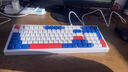 惠普（HP）K300真機械手感鍵盤(pán) 輕音高顏值 98客制化配列 插拔有線(xiàn)游戲專(zhuān)用吃雞筆記本電腦電競lol三拼色白芯 曬單實(shí)拍圖