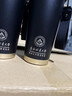 特爵柏定制保溫杯陶瓷內膽咖啡杯高顏值刻字印圖案茶杯水杯訂制禮盒裝 暮色黑【升級316無(wú)縫一體式無(wú)縫內膽，304外殼】 曬單實(shí)拍圖