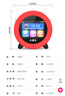 小霸王NZ01智能鬧鐘AI大模型語(yǔ)音互動(dòng)學(xué)習機聽(tīng)兒歌故事英語(yǔ)學(xué)生兒童早教對話(huà)交流 紅色【海量學(xué)習音頻+自律管理】 智能AI大模型小初高語(yǔ)音互動(dòng)解析 曬單實(shí)拍圖
