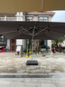 御藤美家（ROYAL RATTAN）戶外遮陽傘庭院傘大號太陽傘大雨傘擺攤商用防風防嗮羅馬傘 航天鋁款：3x4米配400斤 【10桿】 曬單實拍圖