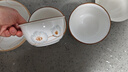 陶瓷碗家用喜慶喬遷新居碗碟餐具套裝歲月靜好飯碗 歲月靜好4碗 曬單實(shí)拍圖