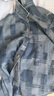 馬登工裝美式復古boro藍染拼接丹寧襯衫百家布牛仔長(cháng)袖襯衣男秋 牛仔藍 L 曬單實(shí)拍圖