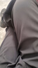 蕉內（Bananain）熱皮501++男士防風(fēng)防水直筒機能褲秋冬保暖休閑褲戶(hù)外徒步長(cháng)褲 黑色 XL 曬單實(shí)拍圖