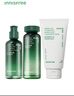悅詩(shī)風(fēng)吟（Innisfree）綠茶透明質(zhì)酸水光精華水乳潔面160ml+100ml+150g套裝保濕 曬單實(shí)拍圖