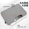 嘉速 15.6/16英寸筆記本電腦包  適用于MacBook小米聯(lián)想華為戴爾惠普華碩 商務(wù)超薄簡(jiǎn)約內膽保護套 灰 曬單實(shí)拍圖