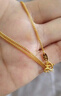 金至尊（3DG Jewellery）側身鏈足金999項鏈素鏈金鏈子頸鏈簡(jiǎn)約黃金項鏈生日禮物計價(jià) 金重2.55克(以實(shí)際克重多退少補) 曬單實(shí)拍圖