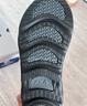 斐樂(lè )（FILA）官方女鞋加絨可頌鞋面包老爹鞋運動(dòng)鞋冬季新款休閑 黑/影黑灰-BD 36 曬單實(shí)拍圖