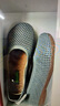 泰和源（TAIHEYUAN）老北京布鞋女夏季淺口網(wǎng)面簡(jiǎn)約中老年媽媽鞋休閑鞋防滑軟底一腳蹬 BW285-68277藍灰 38 曬單實(shí)拍圖