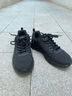 安踏男鞋運動(dòng)鞋男秋冬季男士軟底網(wǎng)面透氣跑步鞋休閑鞋皮面防水鞋子男 【熱賣(mài)推薦款秋冬季男鞋】黑色 42 （8.5碼） 曬單實(shí)拍圖