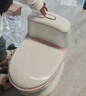 babycare馬桶坐便器蹲便器兒童馬桶仿真馬桶坐便圈2-6歲寶寶便盆維爾粉 曬單實(shí)拍圖