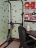 邁康（MIKING）單杠家用引體向上器室內單雙杠多功能兒童增高男女士拉伸健身器材 4001F黑色【防側翻，不占空間】 曬單實(shí)拍圖