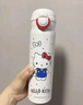 艾可思兒童保溫杯學(xué)生上學(xué)專(zhuān)用水壺女孩三麗鷗凱蒂貓庫洛米直飲水杯子 凱蒂貓3292樂(lè )思雙飲保溫杯500mL 曬單實(shí)拍圖