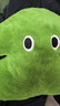 南啵丸ins小樹(shù)抱枕沙發(fā)靠枕靠墊床頭枕毛絨玩具七夕送男女朋友生日禮物 綠色 43厘米【帶拉鏈】 曬單實(shí)拍圖
