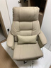 伯格森電動(dòng)老板椅午休可躺辦公椅真皮工學(xué)沙發(fā)座椅久坐舒適家用電腦椅子 卡其色【電動(dòng)按摩-通風(fēng)加熱】 精選頭層牛皮 曬單實(shí)拍圖