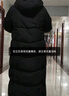 李寧火鍋羽絨服丨擋風(fēng)防潑水科技女子冬季顯瘦簡(jiǎn)約連帽長(cháng)外套AYMU502 曬單實(shí)拍圖