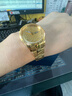 上海（SHANGHAI）手表女 繁花聯(lián)名金表 雙歷機械腕表 68周年紀念 金色年華女表22MT 曬單實(shí)拍圖