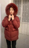 雅鹿【真狐貍大毛領(lǐng)】中老年人媽媽裝2025年冬季新款騏驥紅羽絨服外套 朱砂紅5001 90絨子丨狐貍大毛領(lǐng) XL 推薦 100-115 斤 曬單實(shí)拍圖