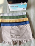 浪莎【10A抗菌+防螨】男士?jì)妊澞屑兠奁浇茄澩笟獯蟠a短褲 4條 曬單實(shí)拍圖