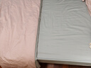 馨而樂(lè )（Bravo）富安娜出品輕奢60S支長(cháng)絨棉床笠四件套結婚粉色套件全棉被套雙人230*229cm 曬單實(shí)拍圖