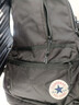 匡威（Converse）官方 Straight Edge男女休閑簡約雙肩包書包10021138 10021138-A01/黑色 OSFA 曬單實(shí)拍圖
