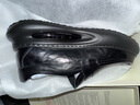 15分鐘頭層牛皮一腳蹬樂(lè )福商務(wù)休閑增高軟底男鞋E1887 黑色 40 曬單實(shí)拍圖