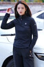FILA 斐樂(lè )官方女子針織長(cháng)袖衫2025冬季健身運動(dòng)加絨半拉鏈長(cháng)T 曬單實(shí)拍圖