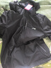 LI-NING 1990李寧沖鋒衣三合一男女防水夾克運動(dòng)風(fēng)衣戶(hù)外登山休閑外套可拆 黑色 單帽子可拆卸 L建議100-120斤 曬單實(shí)拍圖