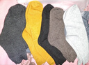 雅鹿5雙襪子男秋冬季男士加厚中筒襪超厚毛巾加絨冬天地板襪雪地長(cháng)襪 混色 5雙 均碼 加絨加厚保暖毛圈襪 曬單實(shí)拍圖